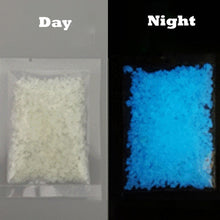 Load image into Gallery viewer, Luminous Aquarium Sand Glow In The Dark Sand Ornament Decorative Sand Fish Tank Decoration Stone Sands Pink Gold Blue