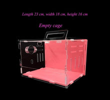 Load image into Gallery viewer, Hamster House Large Size Acrylic Villa Double Guinea Pig Cage Small Pet For A Hamster Bservation Nest