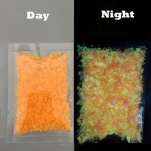 Load image into Gallery viewer, Luminous Aquarium Sand Glow In The Dark Sand Ornament Decorative Sand Fish Tank Decoration  Stone Sands Pink Gold Blue
