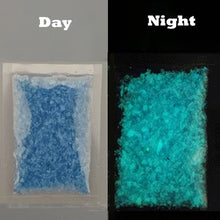 Load image into Gallery viewer, Luminous Aquarium Sand Glow In The Dark Sand Ornament Decorative Sand Fish Tank Decoration  Stone Sands Pink Gold Blue
