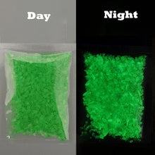 Load image into Gallery viewer, Luminous Aquarium Sand Glow In The Dark Sand Ornament Decorative Sand Fish Tank Decoration  Stone Sands Pink Gold Blue
