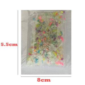 Luminous Aquarium Sand Glow In The Dark Sand Ornament Decorative Sand Fish Tank Decoration  Stone Sands Pink Gold Blue