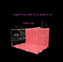 Load image into Gallery viewer, Hamster House Large Size Acrylic Villa Double Guinea Pig Cage Small Pet For A Hamster Bservation Nest
