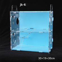 Load image into Gallery viewer, Hamster House Large Size Acrylic Villa Double Guinea Pig Cage Small Pet For A Hamster Bservation Nest
